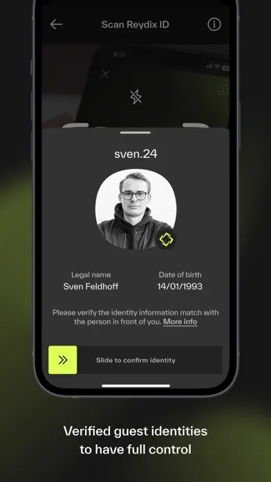 ภาพหน้าจอของ Reydix Enter
